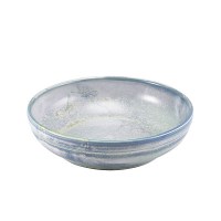 Seafoam Blue Terra Porcelain Coupe Bowl